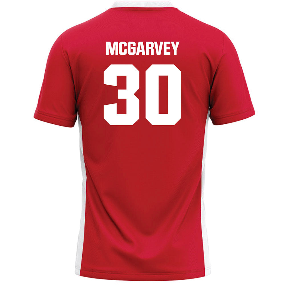 Tampa - NCAA Women's Lacrosse : Isabel McGarvey - Red Lacrosse Jersey-1