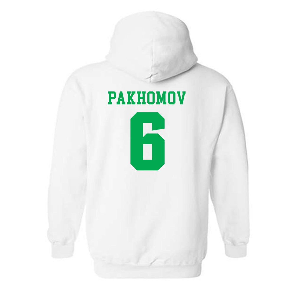 Marshall - NCAA Men's Soccer : Nikita Pakhomov - Classic Shersey Hooded Sweatshirt-1