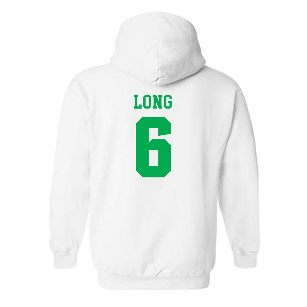 Marshall - NCAA Football : Jacqai Long - Classic Shersey Hooded Sweatshirt-1
