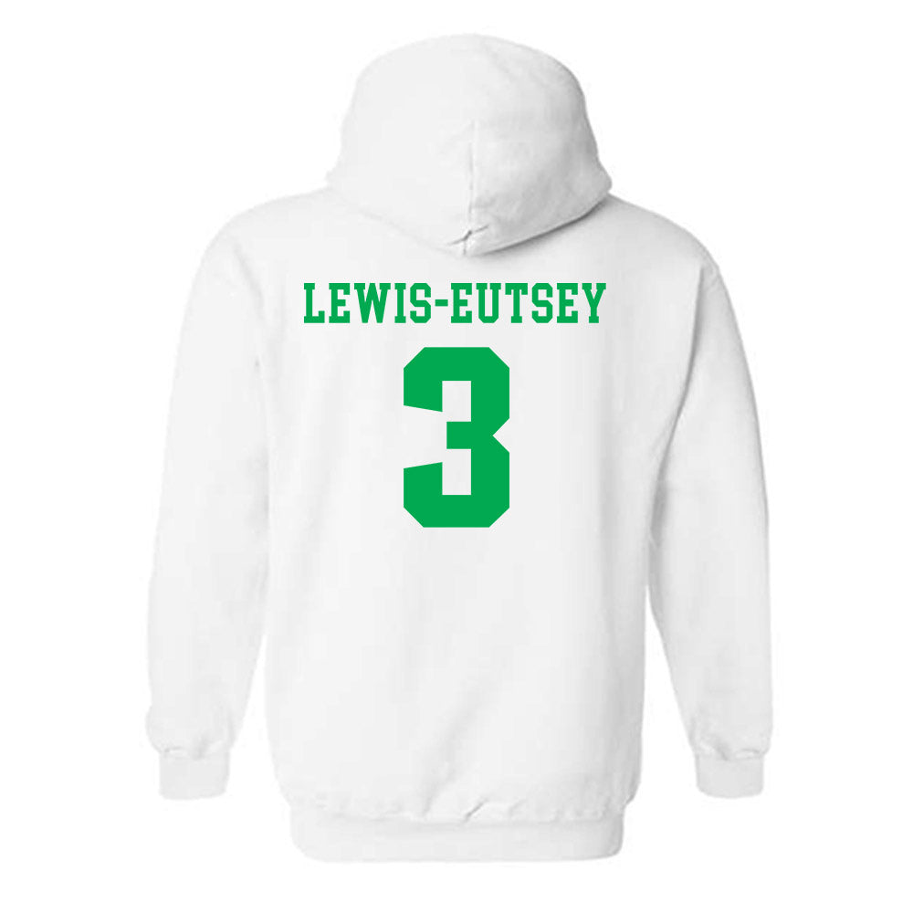 Marshall - NCAA Women's Basketball : Timaya Lewis-Eutsey - Classic Shersey Hooded Sweatshirt-1