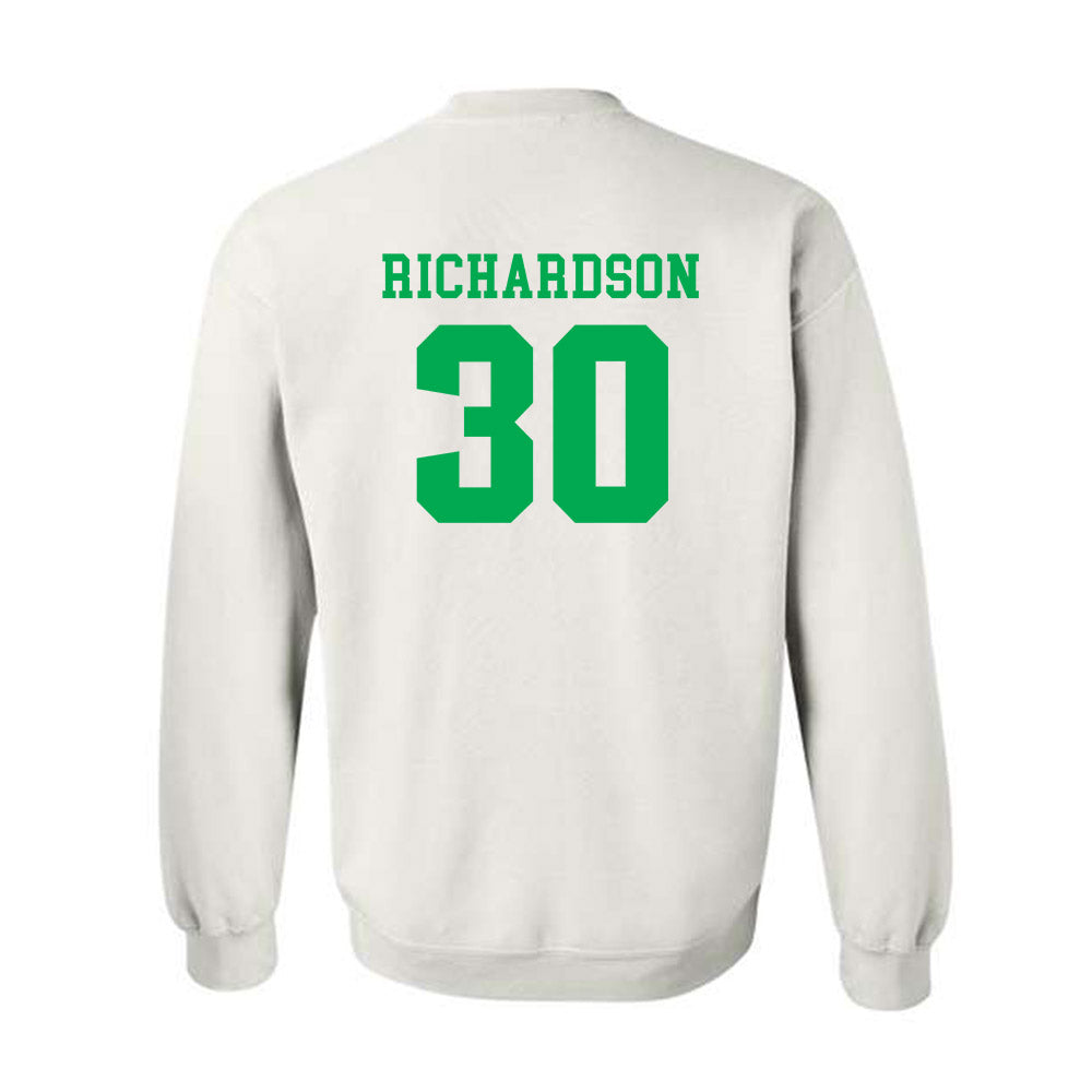 Marshall - NCAA Baseball : Hunter Richardson - Classic Shersey Crewneck Sweatshirt-1