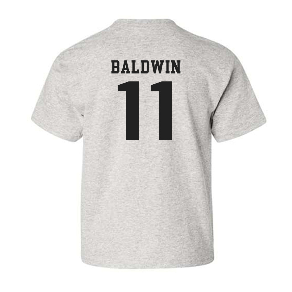 Marshall - NCAA Football : Jakolbe Baldwin - Classic Shersey Youth T-Shirt-1