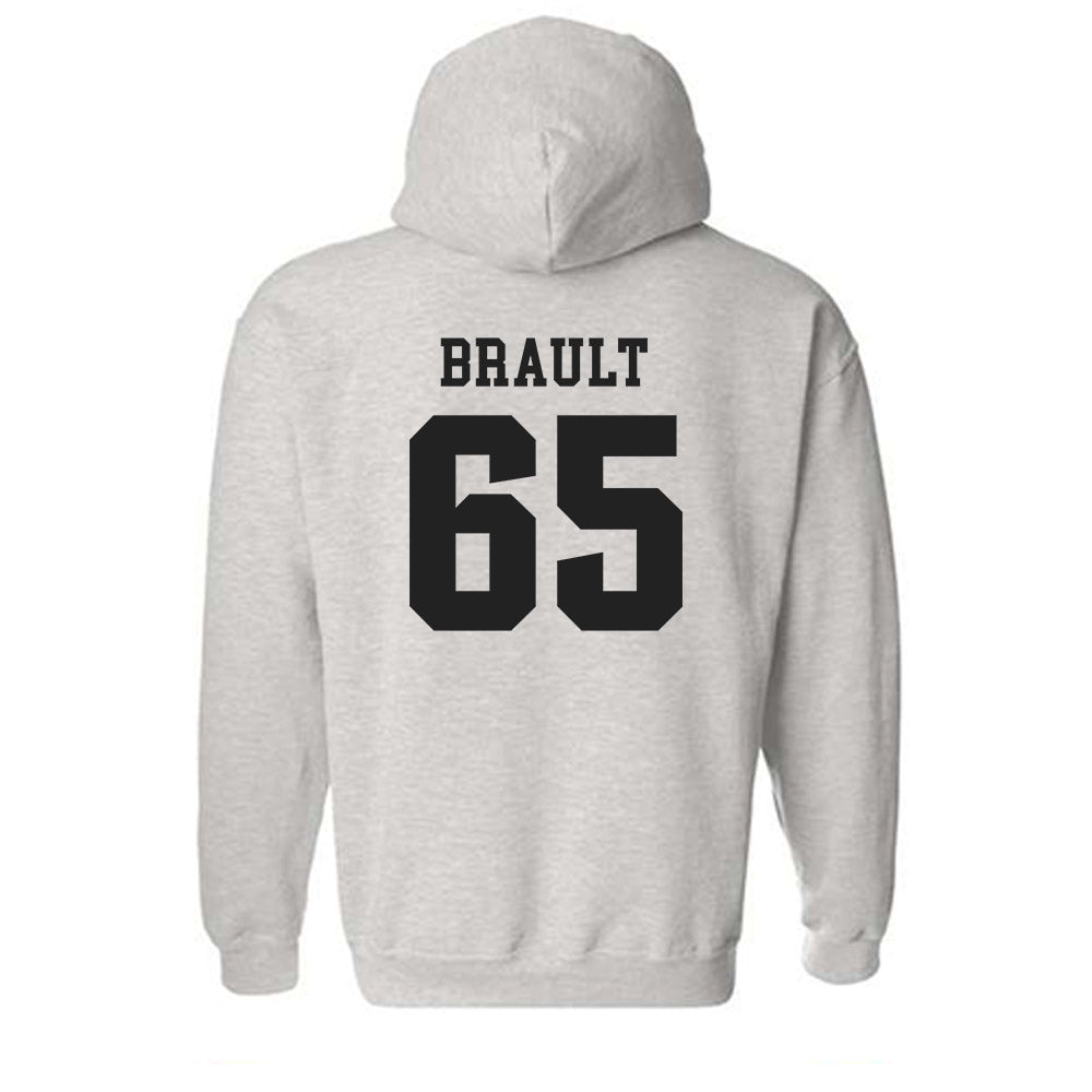 Marshall - NCAA Football : Parker Brault - Classic Shersey Hooded Sweatshirt-1