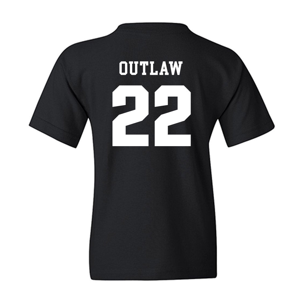 UMass - NCAA Men's Basketball : Charles Outlaw - Classic Shersey Youth T-Shirt-1