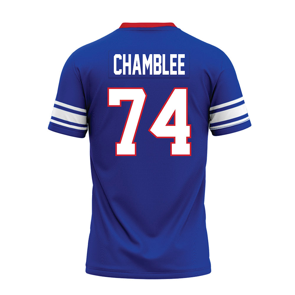 SMU - NCAA Football : Andrew Chamblee - Premium Football Jersey-1