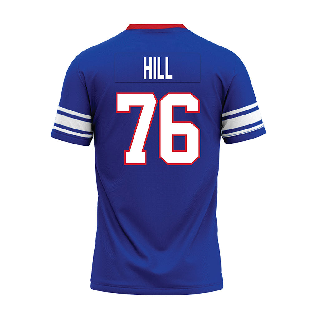 SMU - NCAA Football : Drew Hill - Premium Football Jersey-1