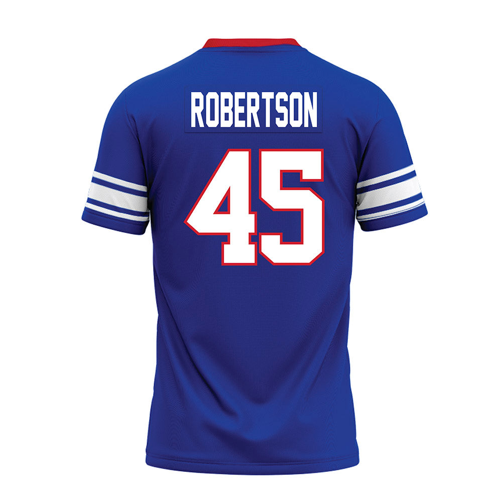 SMU - NCAA Football : Isaiah Robertson - Premium Football Jersey-1
