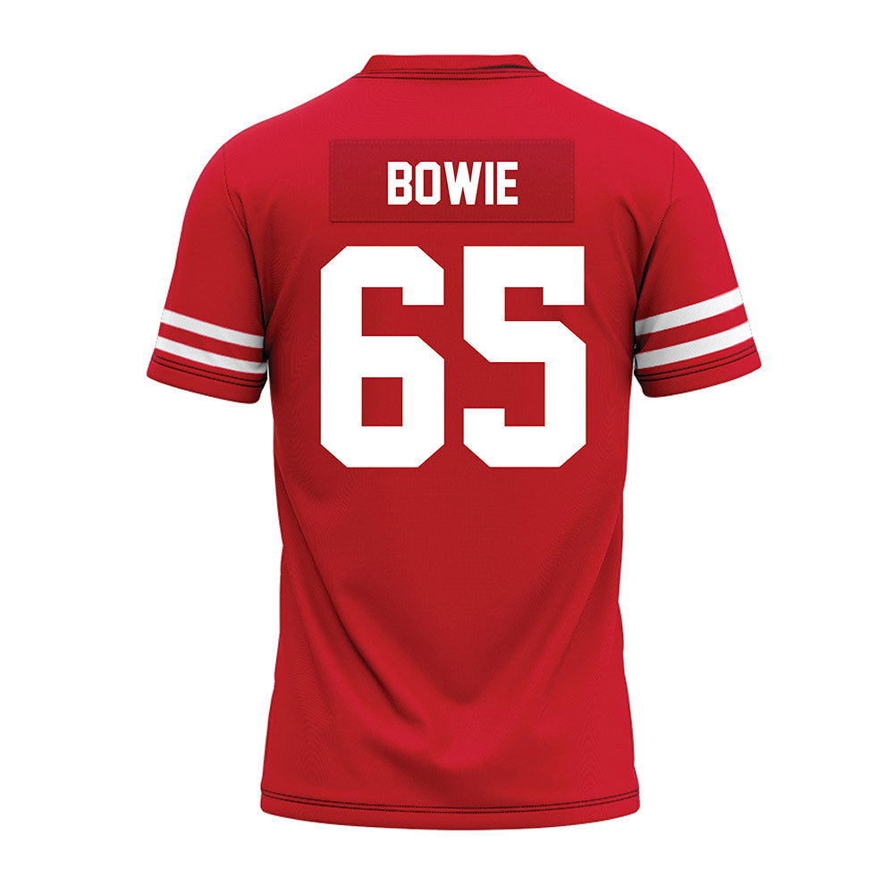 Houston - NCAA Football : Cayden Bowie - Red Premium Football Jersey-1