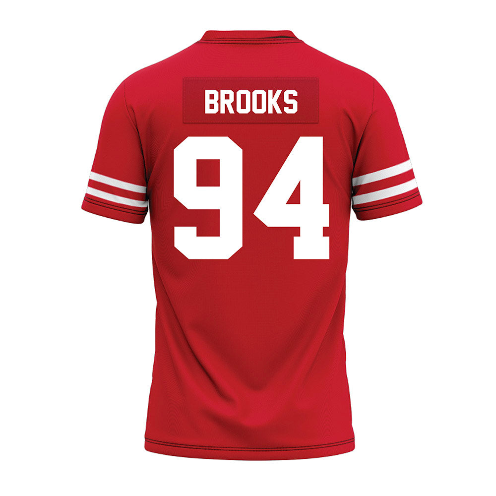 Houston - NCAA Football : Carmello Brooks - Red Premium Football Jersey-1