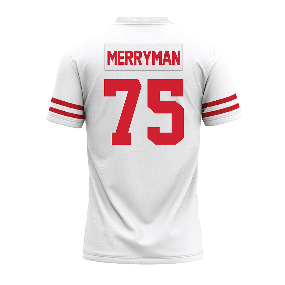 Houston - NCAA Football : Dalton Merryman - White Premium Football Jersey-1