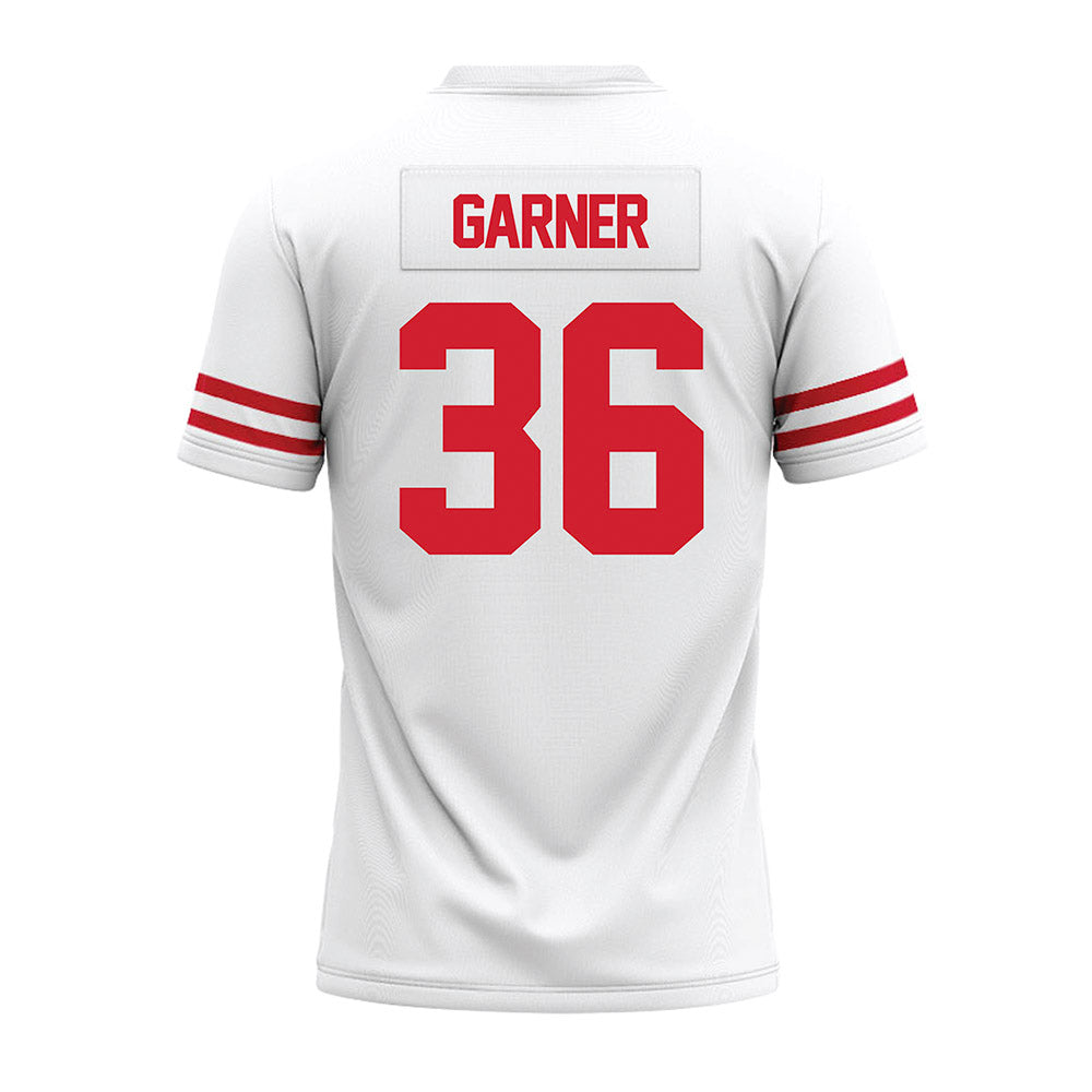 Houston - NCAA Football : Jalen Garner - White Premium Football Jersey-1