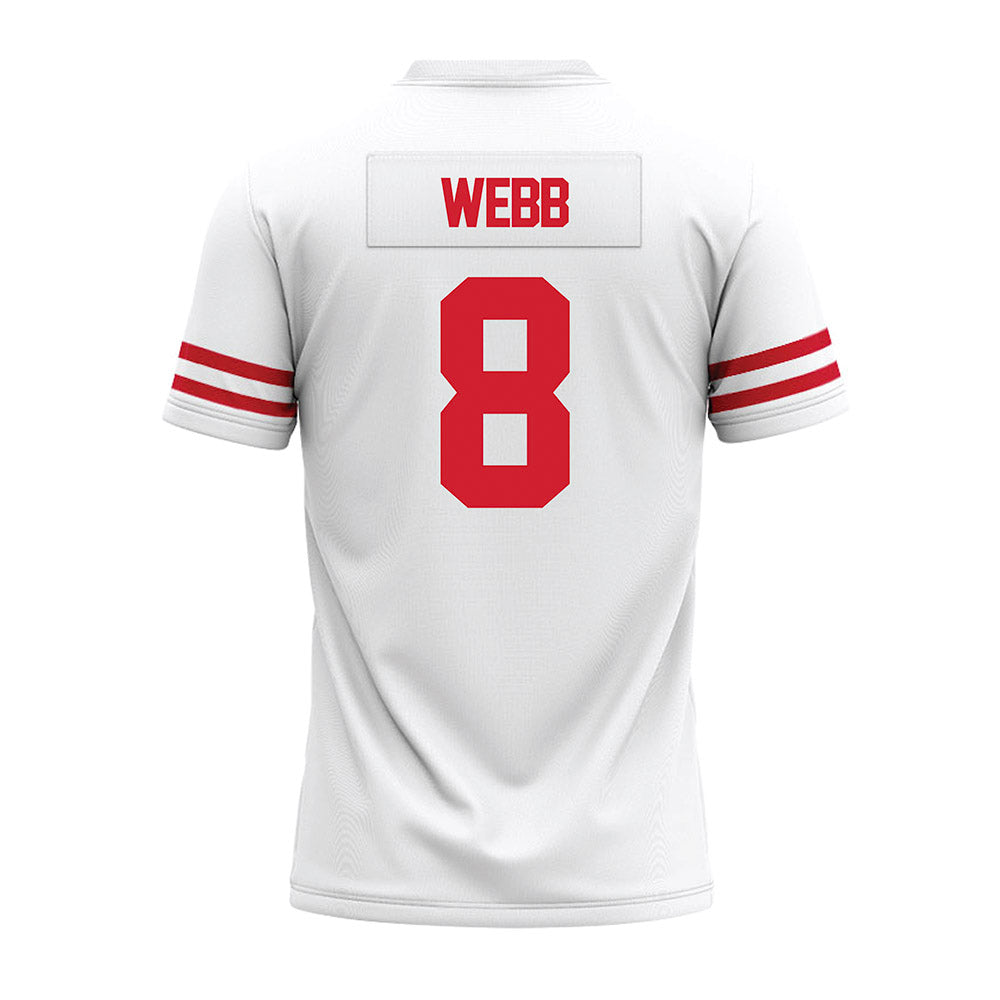 Houston - NCAA Football : Kentrell Webb - White Premium Football Jersey-1