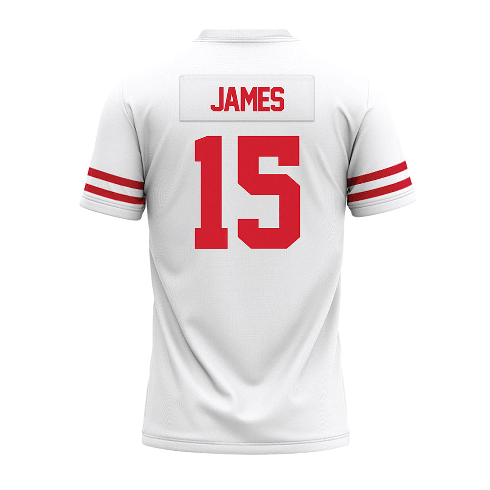 Houston - NCAA Football : Will James - White Premium Football Jersey-1