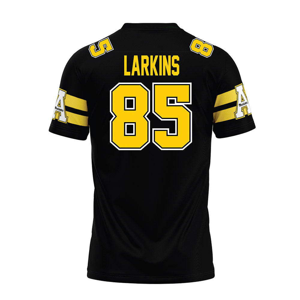 App State - NCAA Football : David Larkins - Black Premium Football Jersey