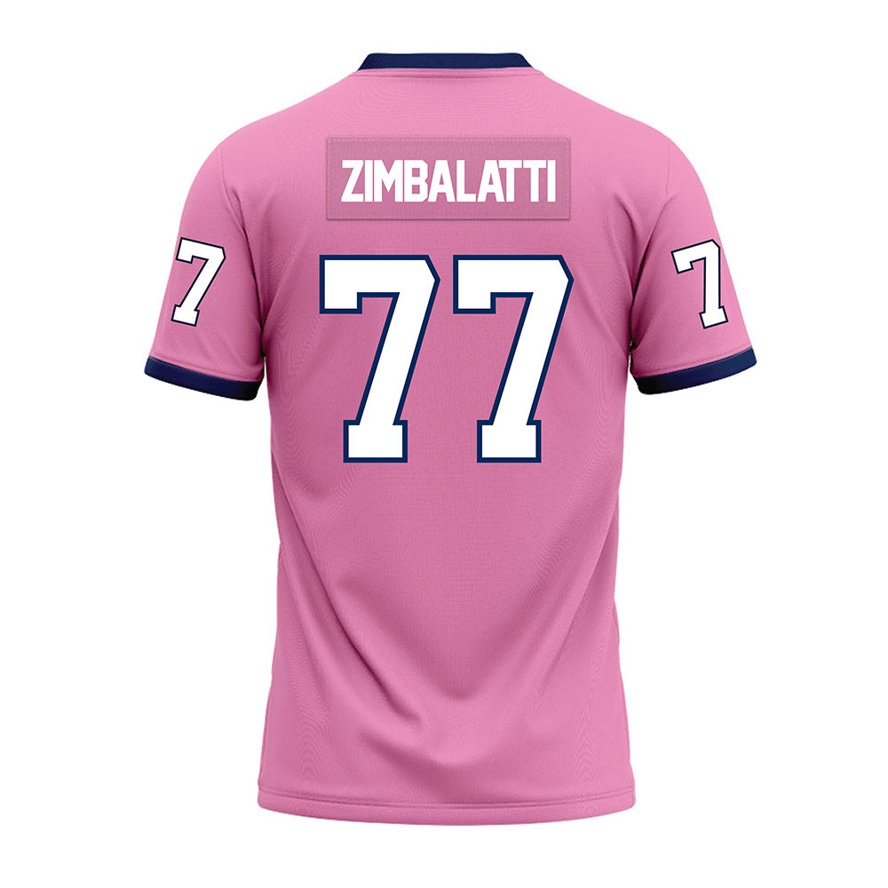 Murray State - NCAA Football : Thomas Zimbalatti - Pink Premium Football Jersey-1