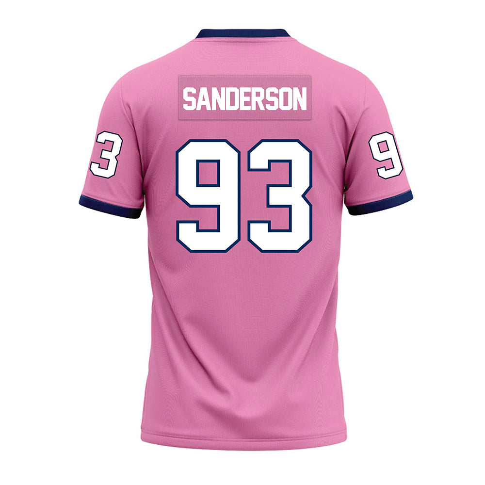 Murray State - NCAA Football : CJ Sanderson - Pink Premium Football Jersey-1