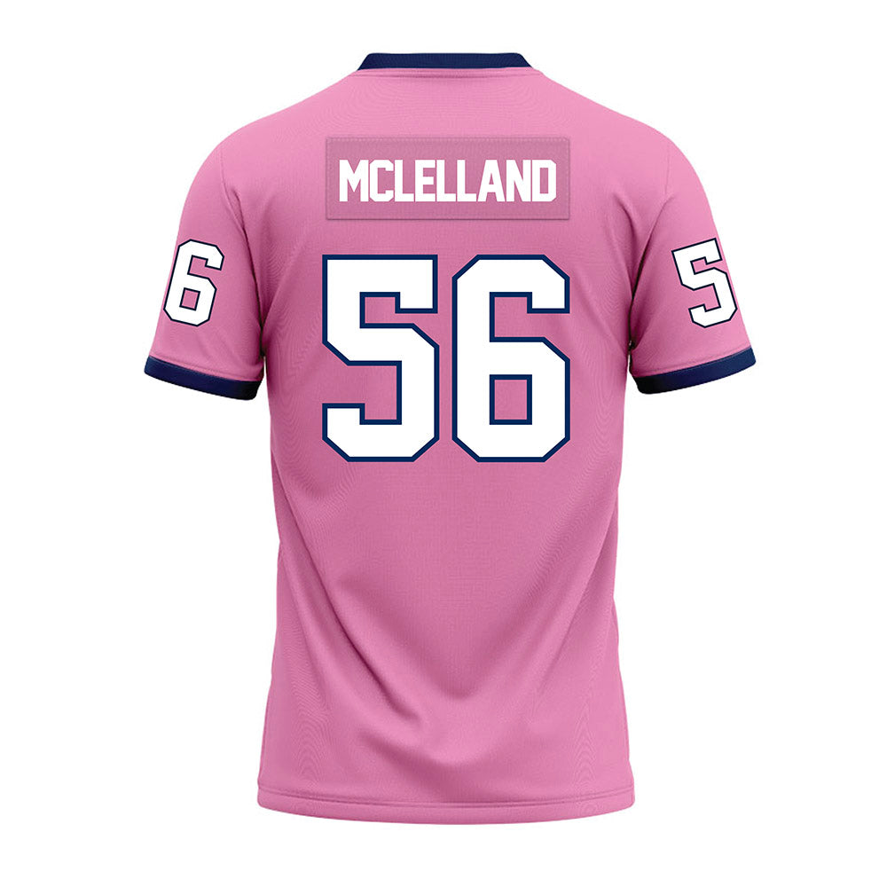 Murray State - NCAA Football : Graham McLelland - Pink Premium Football Jersey-1