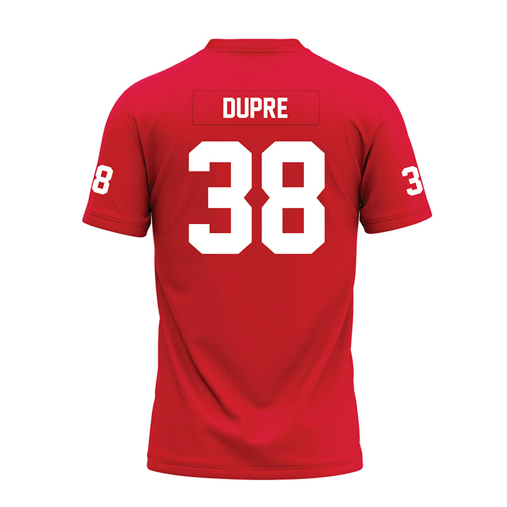 Nicholls State - NCAA Football : Kylan Dupre - Red Premium Football Jersey