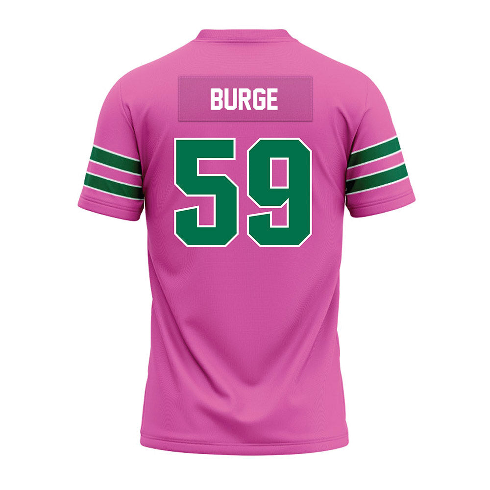 UAB - NCAA Football : Ch Burge - Pink Premium Football Jersey-1