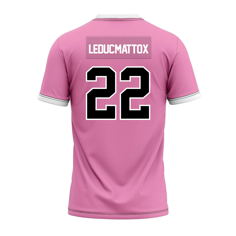 William & Mary - NCAA Football : Branson Leduc-Mattox - Premium Football Jersey-1