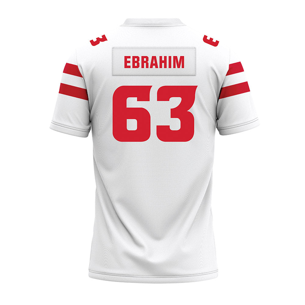 Louisiana - NCAA Football : Ryan Ebrahim - White Premium Football Jersey