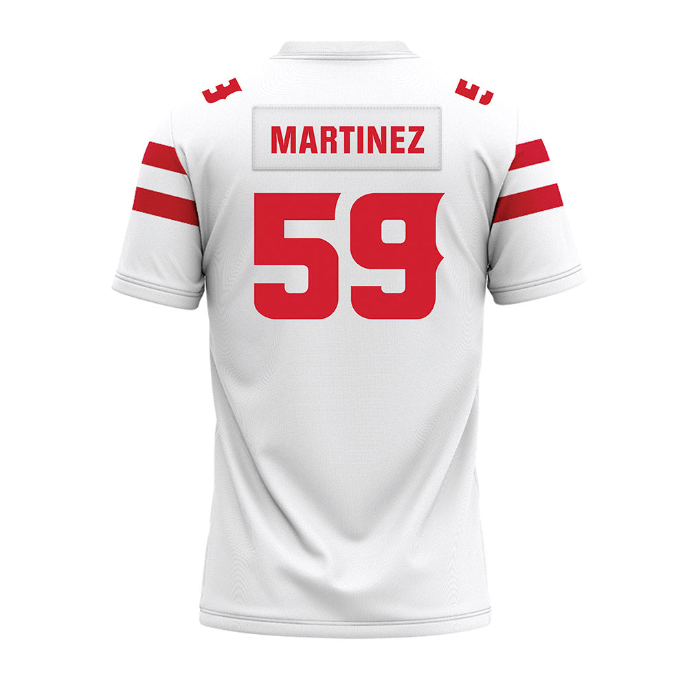 Louisiana - NCAA Football : Andrew Martinez - White Premium Football Jersey