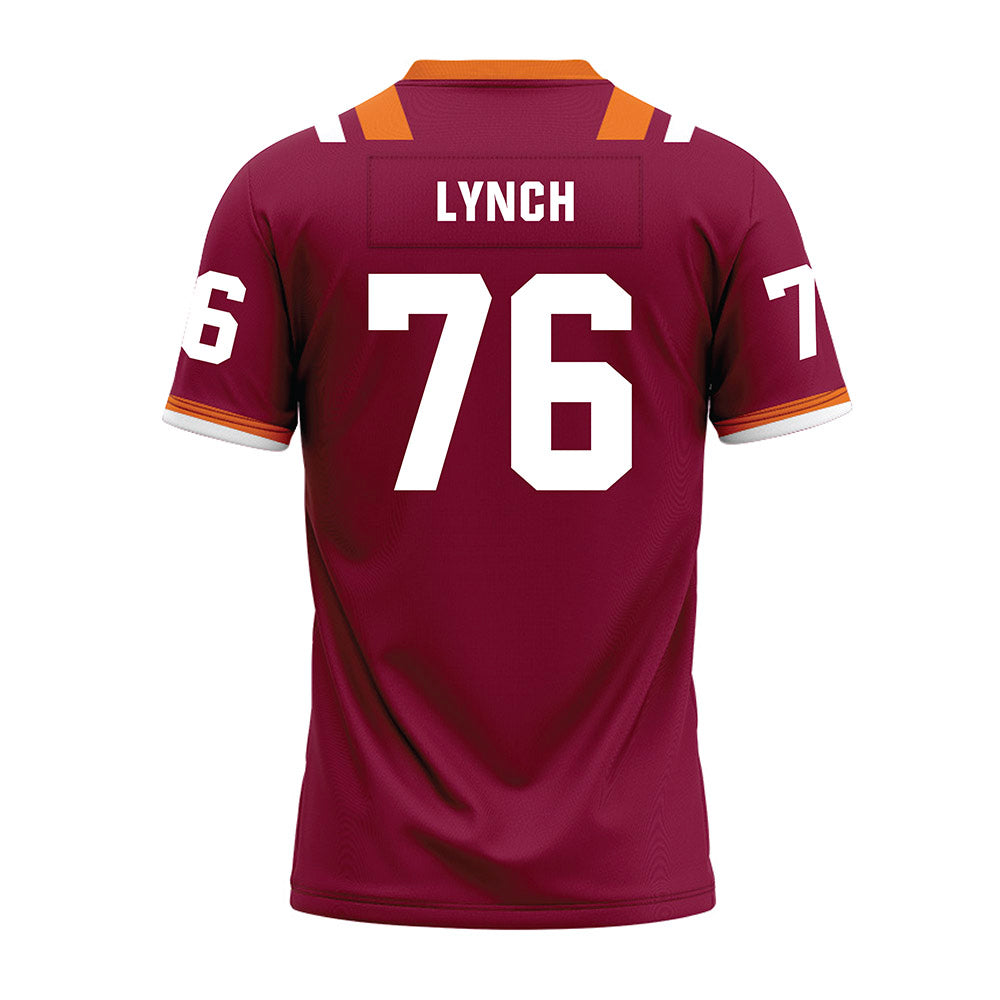 Virginia Tech - NCAA Football : Aidan Lynch - Premium Football Jersey-1