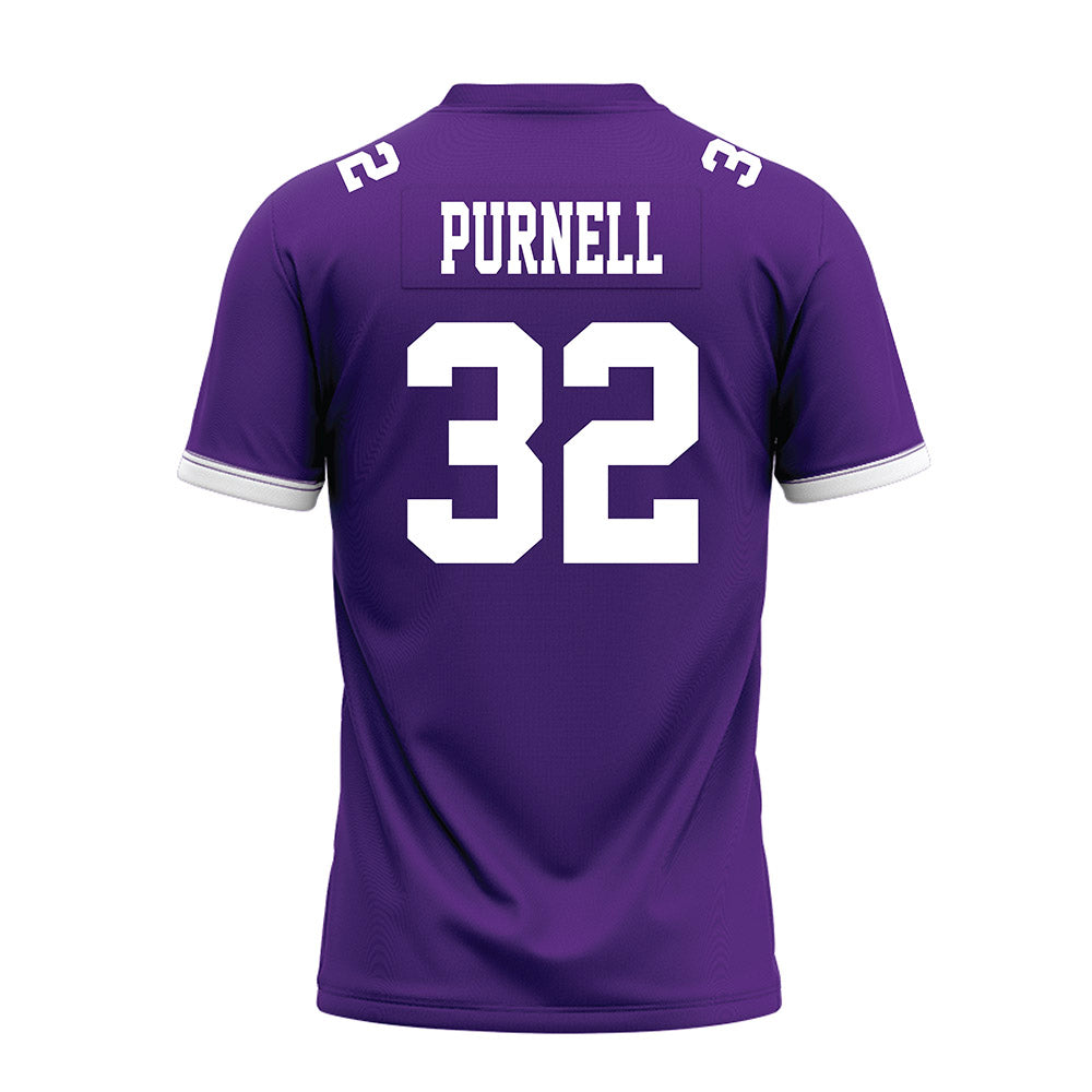 Kansas State - NCAA Football : Desmond Purnell - Purple Premium Football Jersey