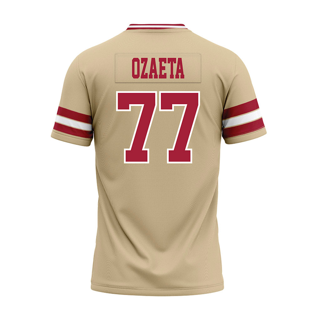 Oklahoma - NCAA Football : Heath Ozaeta - Premium Football Jersey-1