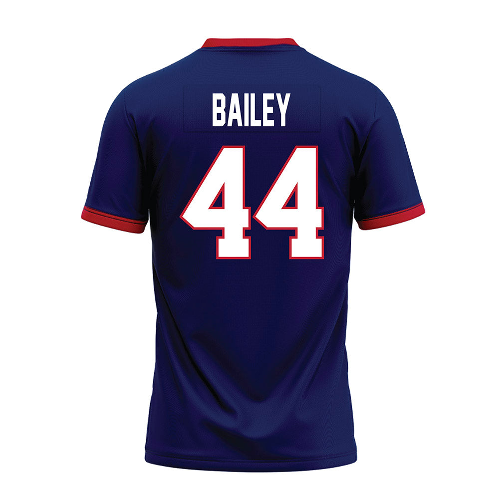 Arizona - NCAA Football : Malachi Bailey - Blue Premium Football Jersey-1