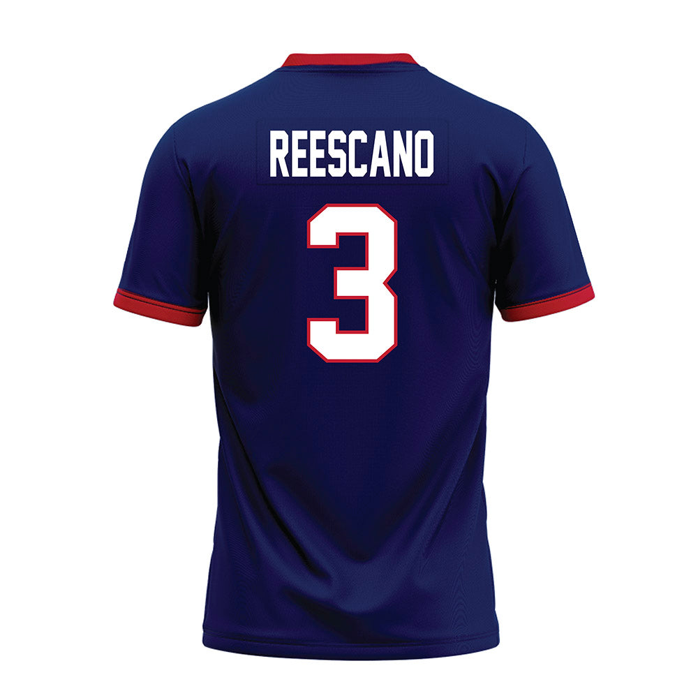 Arizona - NCAA Football : Kedrick Reescano - Blue Premium Football Jersey