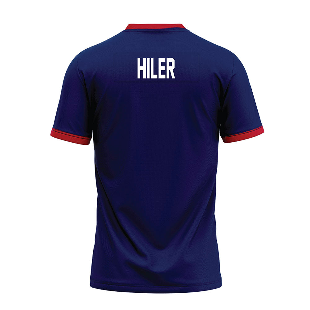 Arizona - NCAA Football : Xaier Hiler - Blue Premium Football Jersey-1