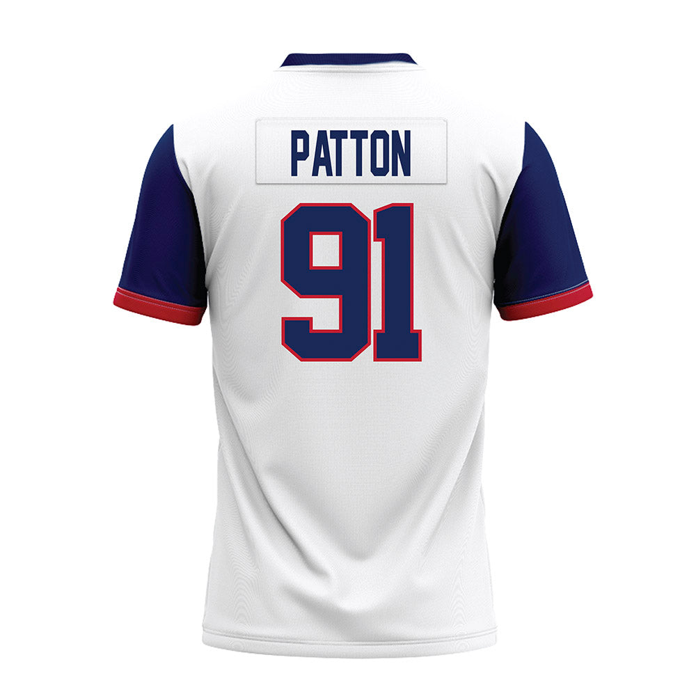 Arizona - NCAA Football : Porter Patton - White Premium Football Jersey-1