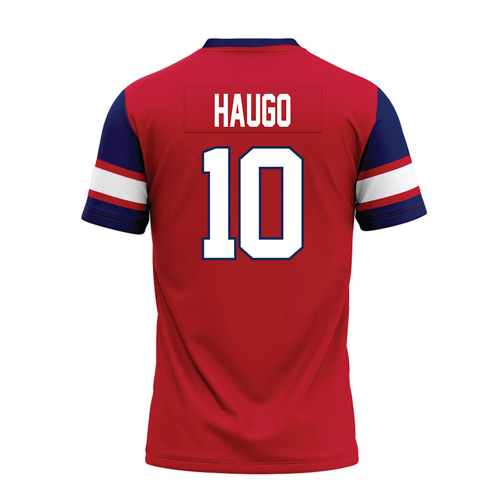 Arizona - NCAA Football : Luke Haugo - Red Premium Football Jersey-1