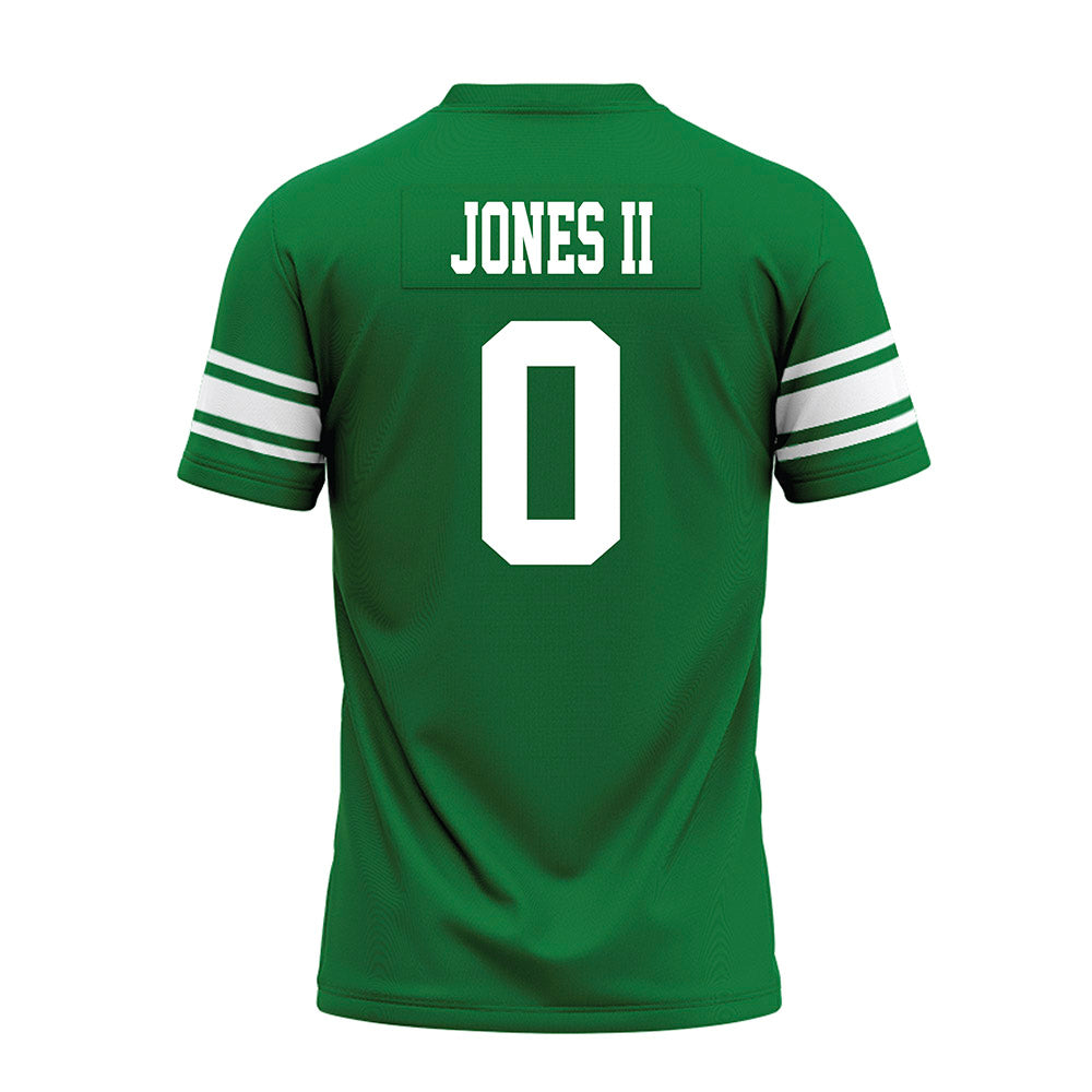 North Texas - NCAA Football : Will Jones II - Green Premium Football Jersey-1