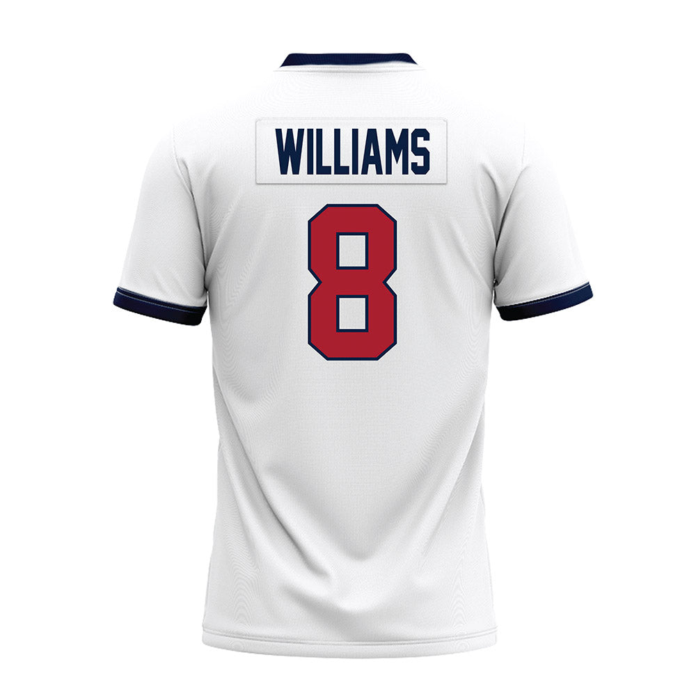 Liberty - NCAA Football : Brenton Williams - White Premium Football Jersey-1