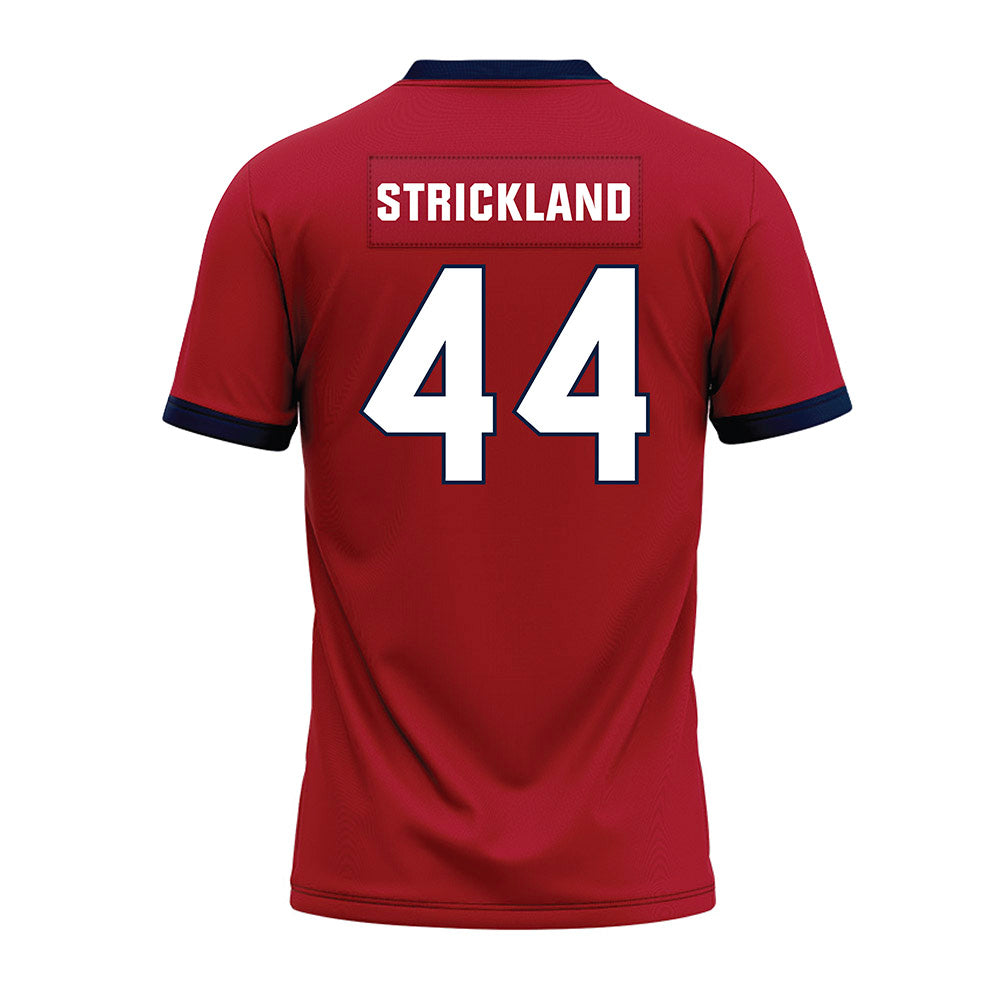 Liberty - NCAA Football : Joe Strickland - Red Premium Football Jersey-1