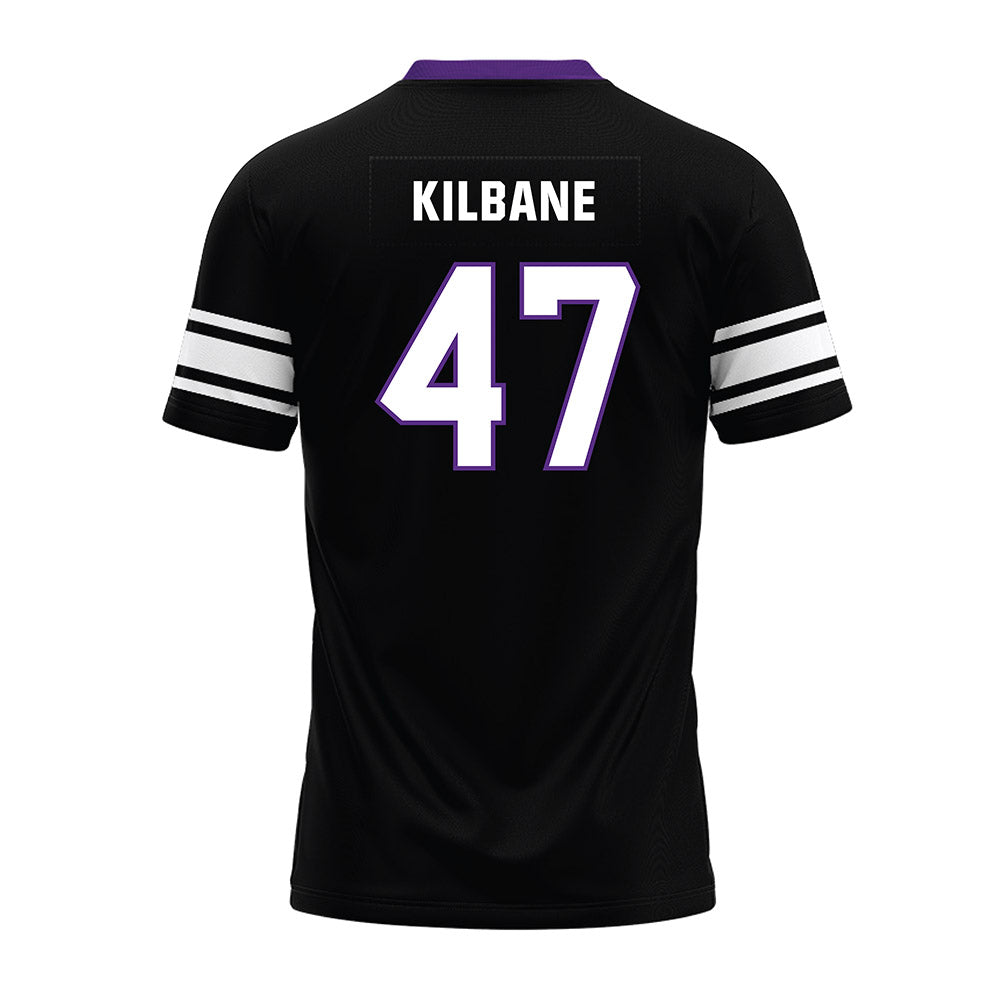 Northwestern - NCAA Football : Michael Kilbane - Black Premium Football Jersey