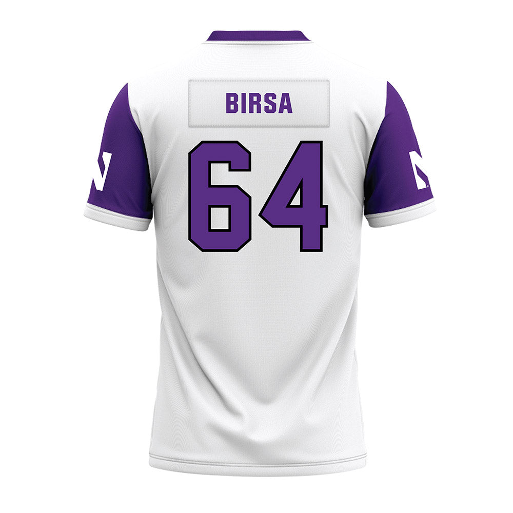 Northwestern - NCAA Football : Anthony Birsa - White Premium Football Jersey