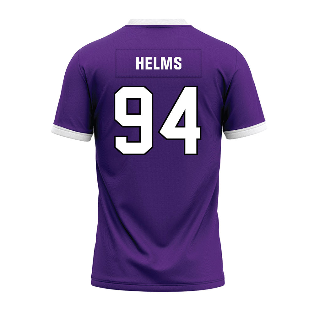 Northwestern - NCAA Football : Henry Helms - Purple Premium Football Jersey