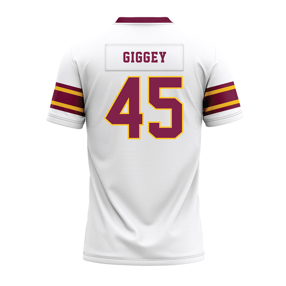 Arizona State - NCAA Football : James Giggey - White Premium Football Jersey