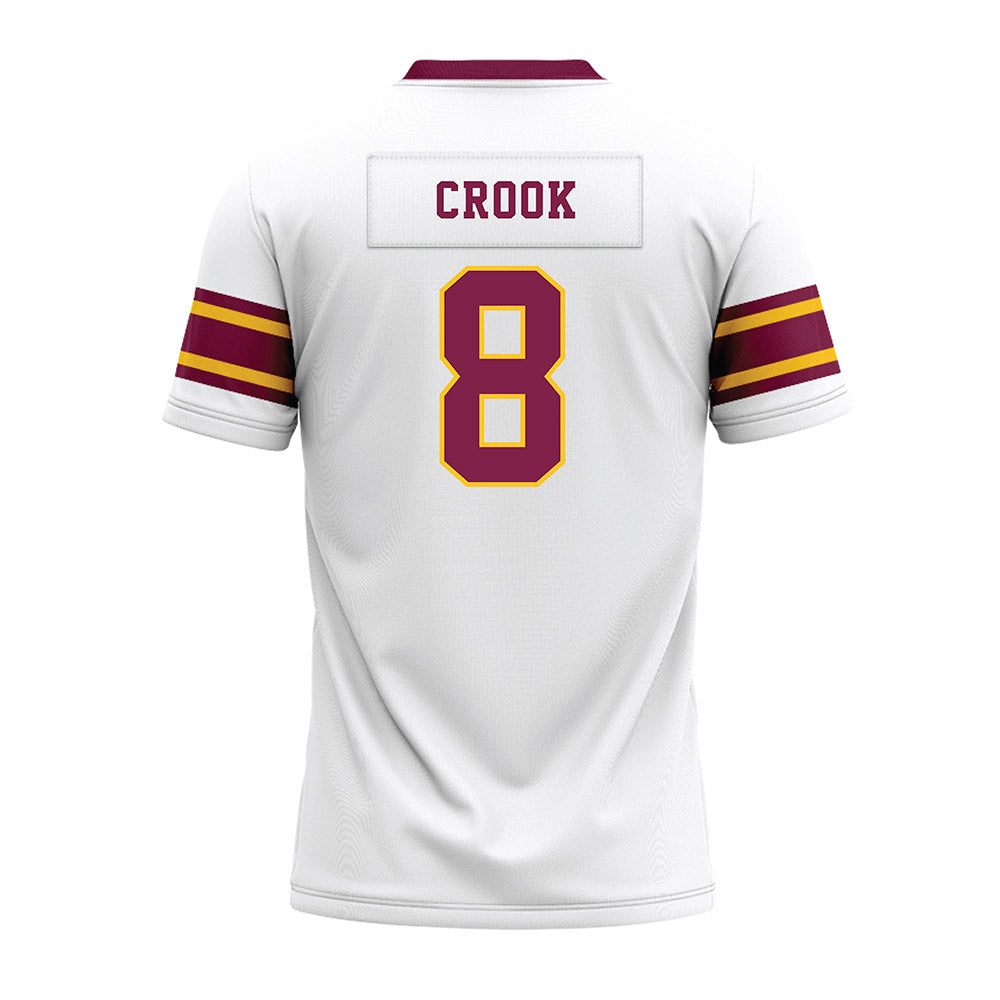 Arizona State - NCAA Football : Jordan Crook - White Premium Football Jersey
