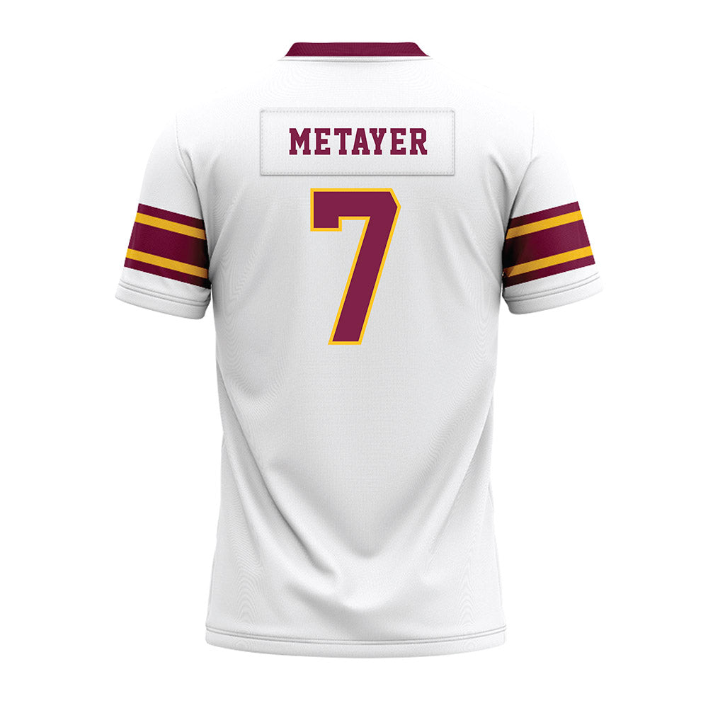 Arizona State - NCAA Football : Chamon Metayer - White Premium Football Jersey-1