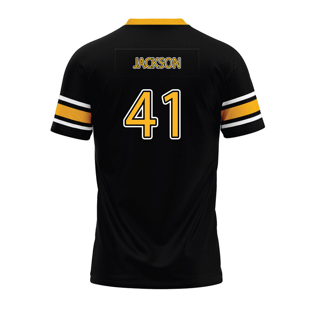 Kennesaw - NCAA Football : Byron Jackson - Black Premium Football Jersey-1