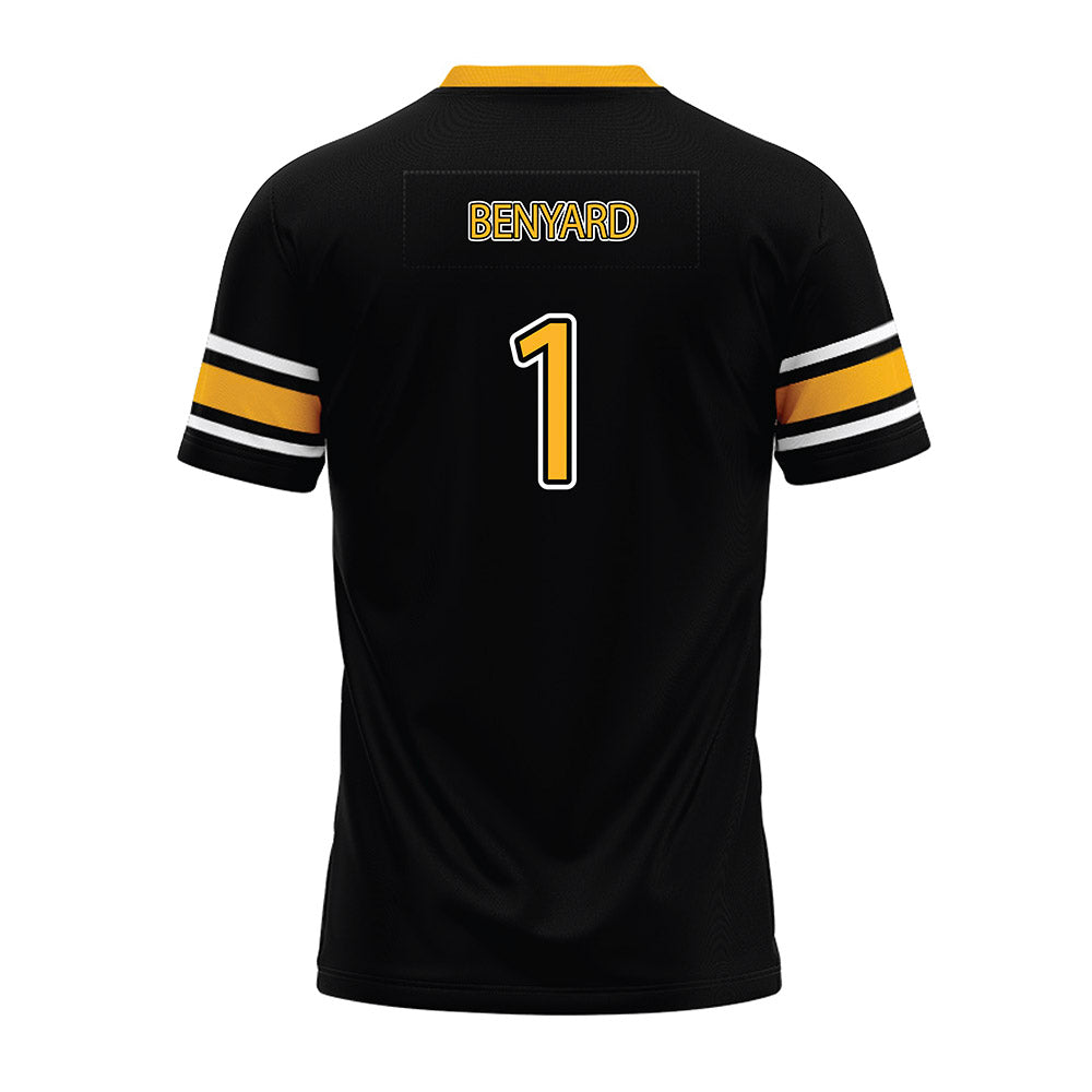 Kennesaw - NCAA Football : Gabriel Benyard - Black Premium Football Jersey