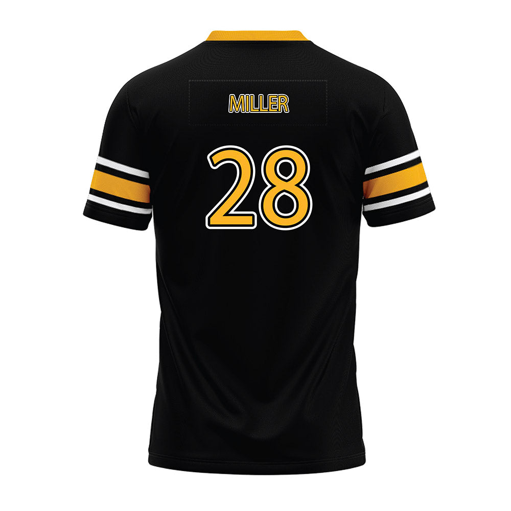 Kennesaw - NCAA Football : Kayden Miller - Black Premium Football Jersey-1
