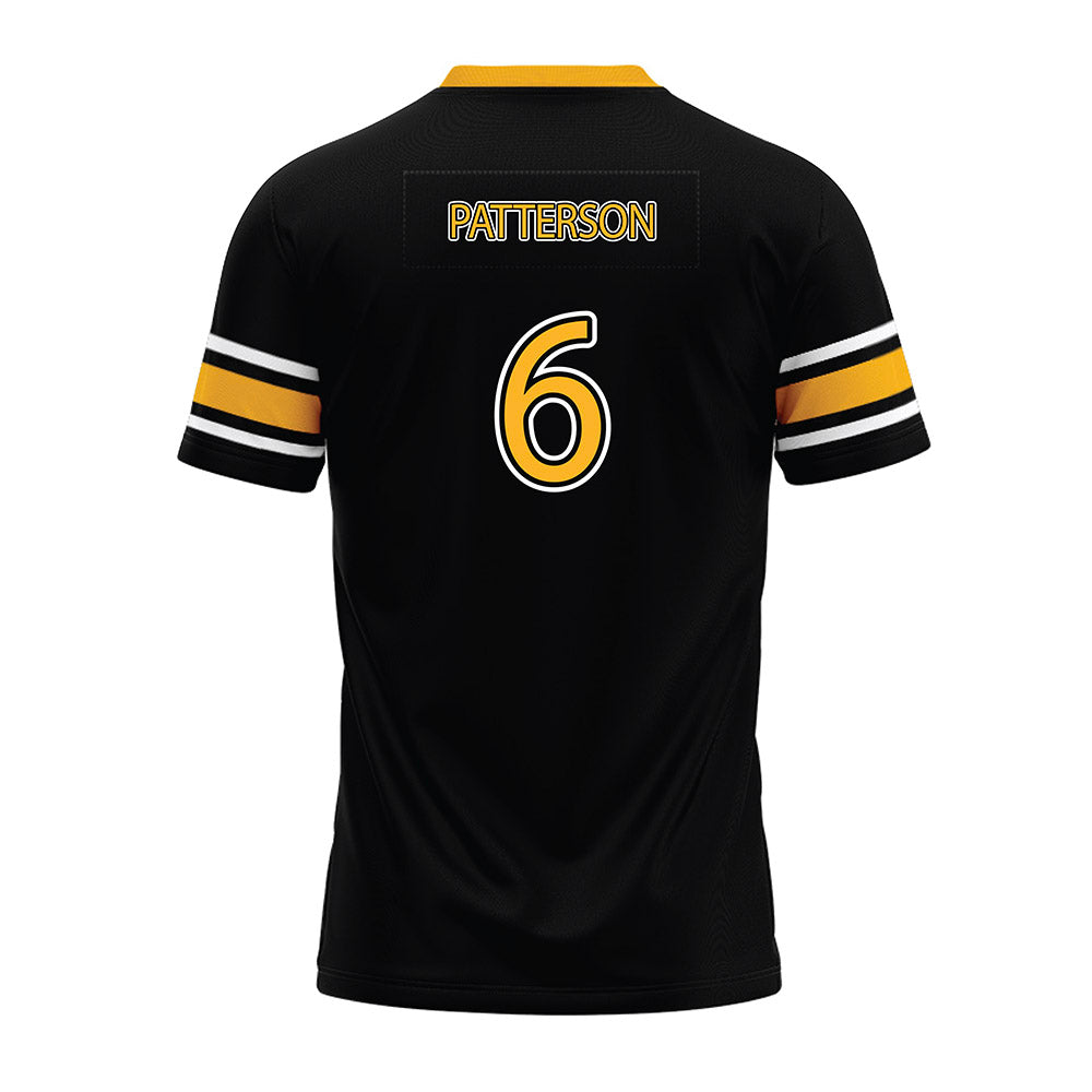 Kennesaw - NCAA Football : Marcus Patterson - Black Premium Football Jersey-1