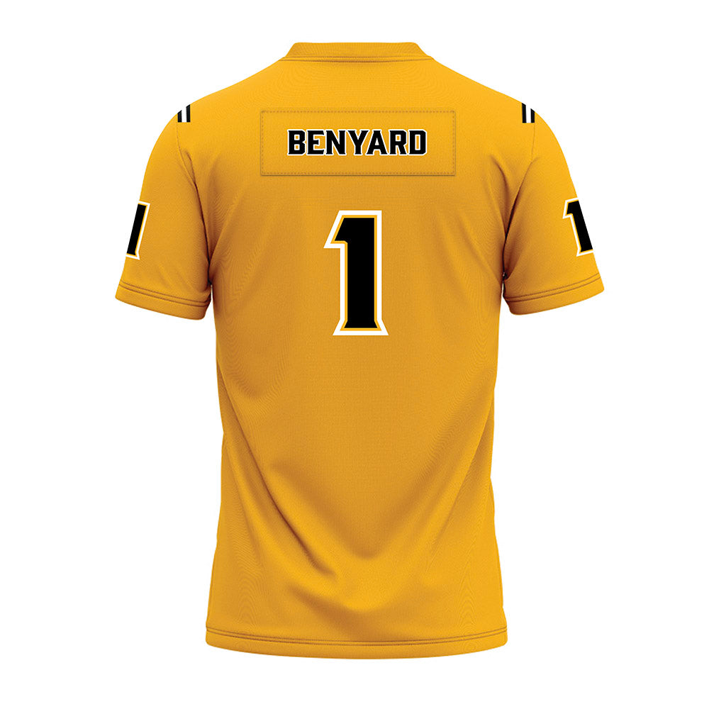 Kennesaw - NCAA Football : Gabriel Benyard - Gold Premium Football Jersey-1