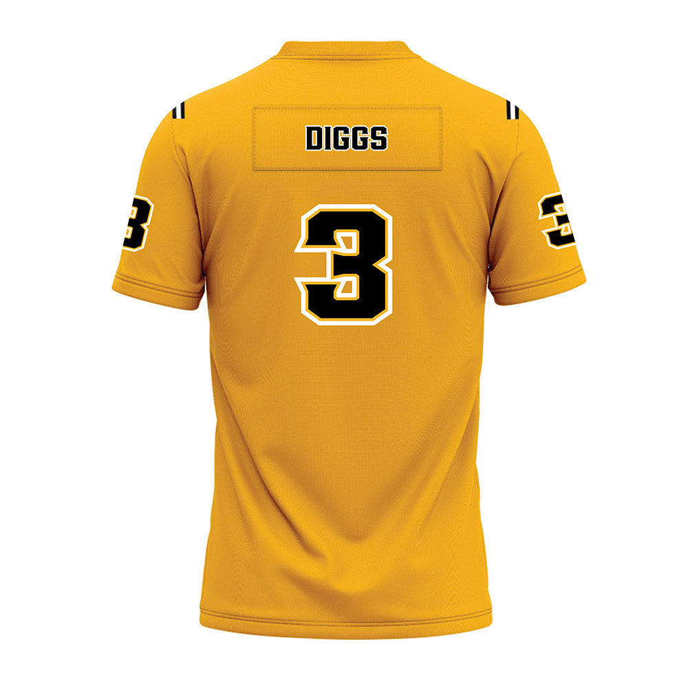 Kennesaw - NCAA Football : Alexander Diggs - Gold Premium Football Jersey-1