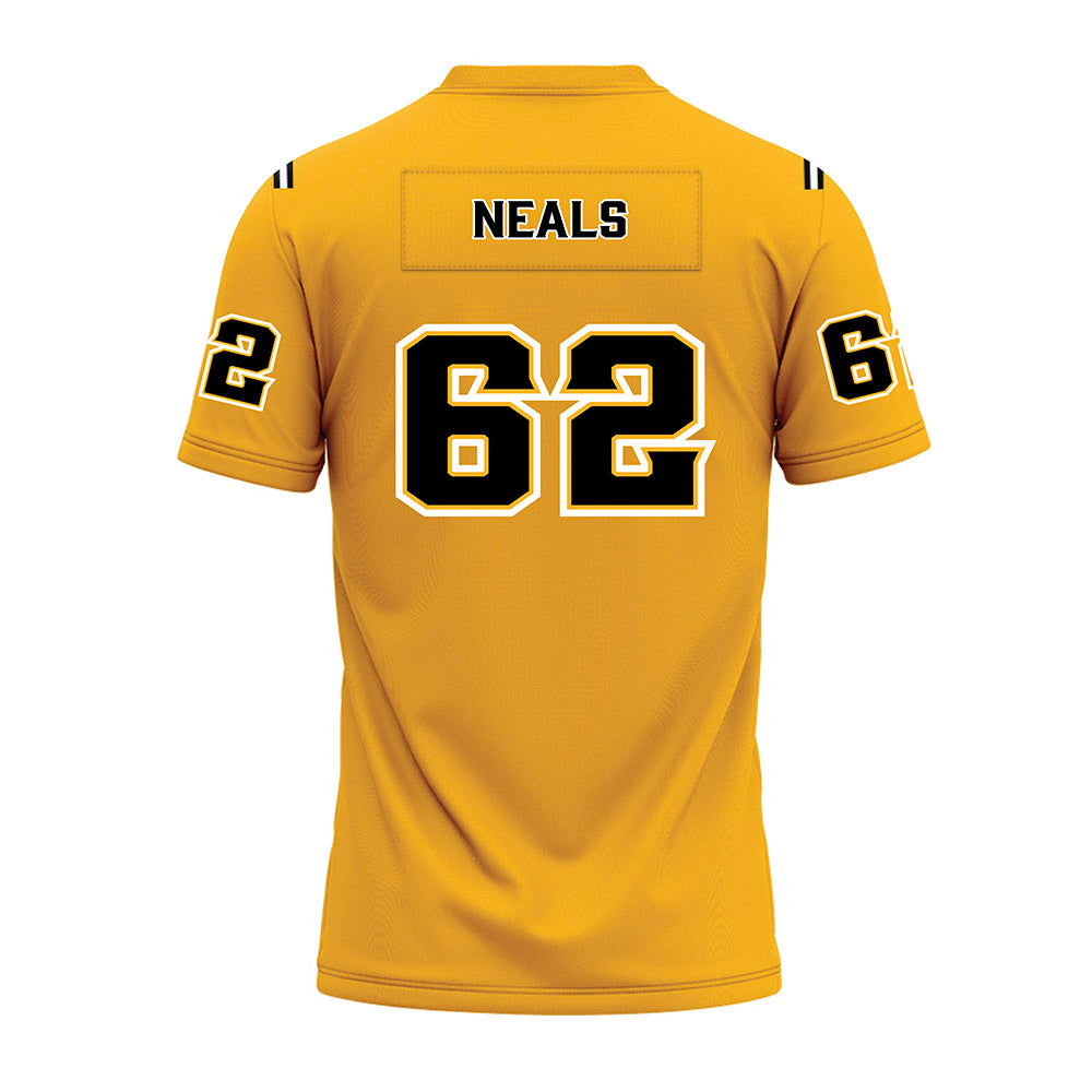 Kennesaw - NCAA Football : Darius Neals - Gold Premium Football Jersey-1
